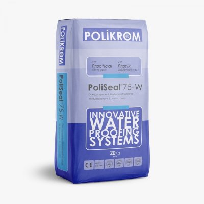 PoliSeal®75-W, Tek Komponent Su Yalıtım Harcı