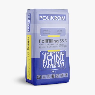 Polifilling 55-S,  Cement Based Silicone Joint Filling